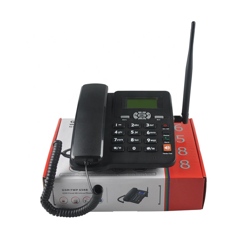 Dual SIM Card GSM Wireless Phone Cordless Telephone Fixed with FM/Radio/High quality/High cost performance 