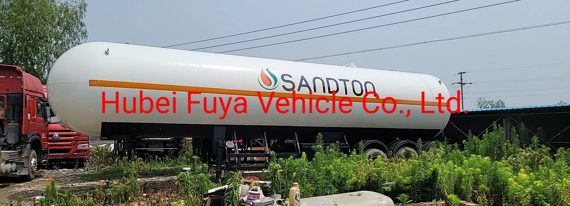 Used 2010-2015 Years Second Hand 50000 Liters 56000 Liters 60000 Liters Propane LPG Tanker Semi Trailer