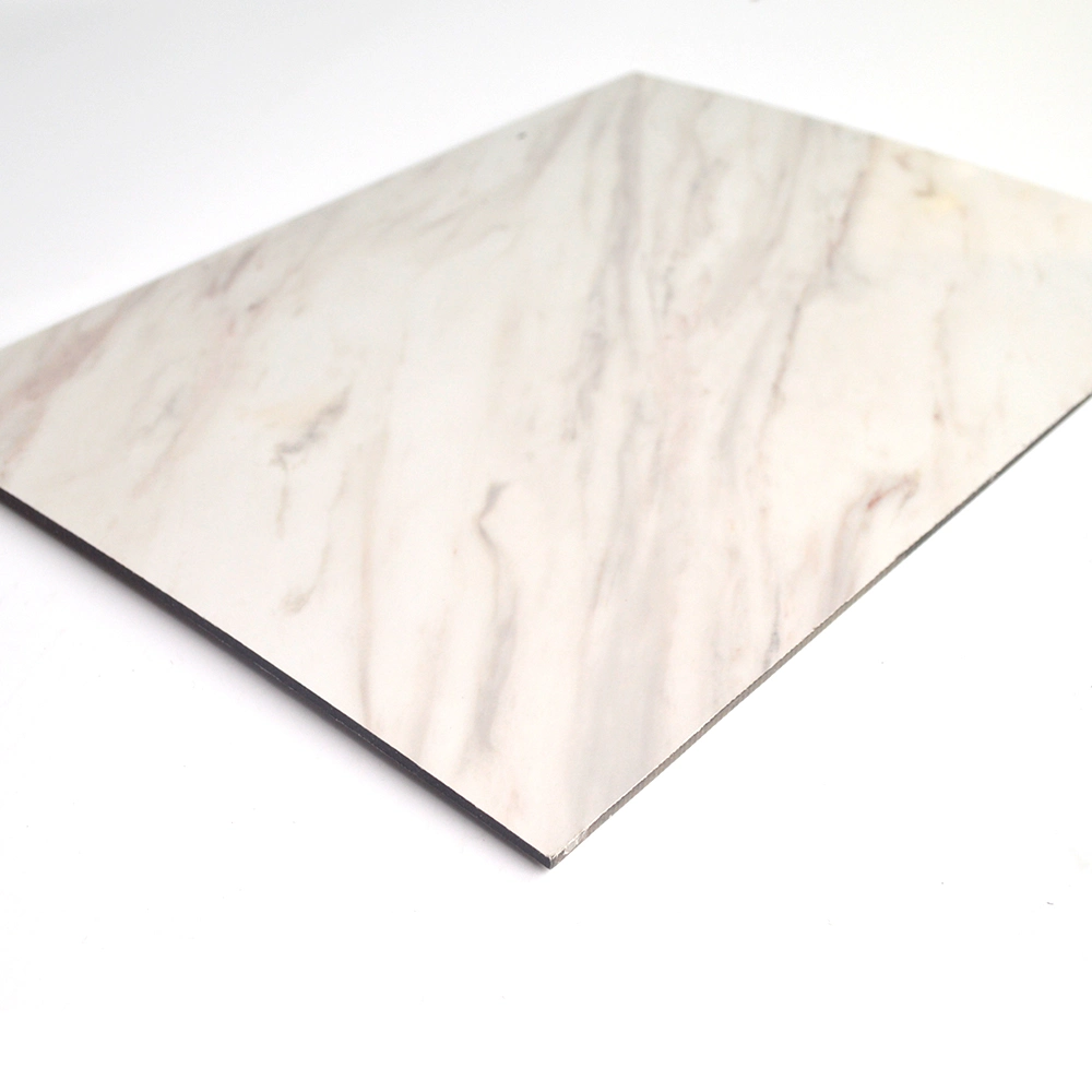 Aluminum Composite Wall Panel for Walls and Ceiling Marble Sheet for Indoor Outdoor Decoration