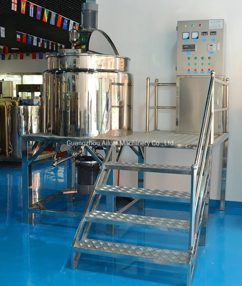 1000L Cosmetic Chemicals Stainless Steel Vessel Mixing Tank Soap Making Machine Price