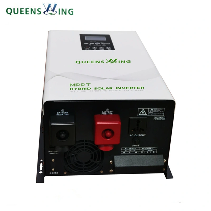 10kVA/8kw/8000W 48VCC 220VAC off-grid Casa Híbrida solar sistema inversor de potencia con 100UN MPPT Controlador de carga (QW-S10K48100)