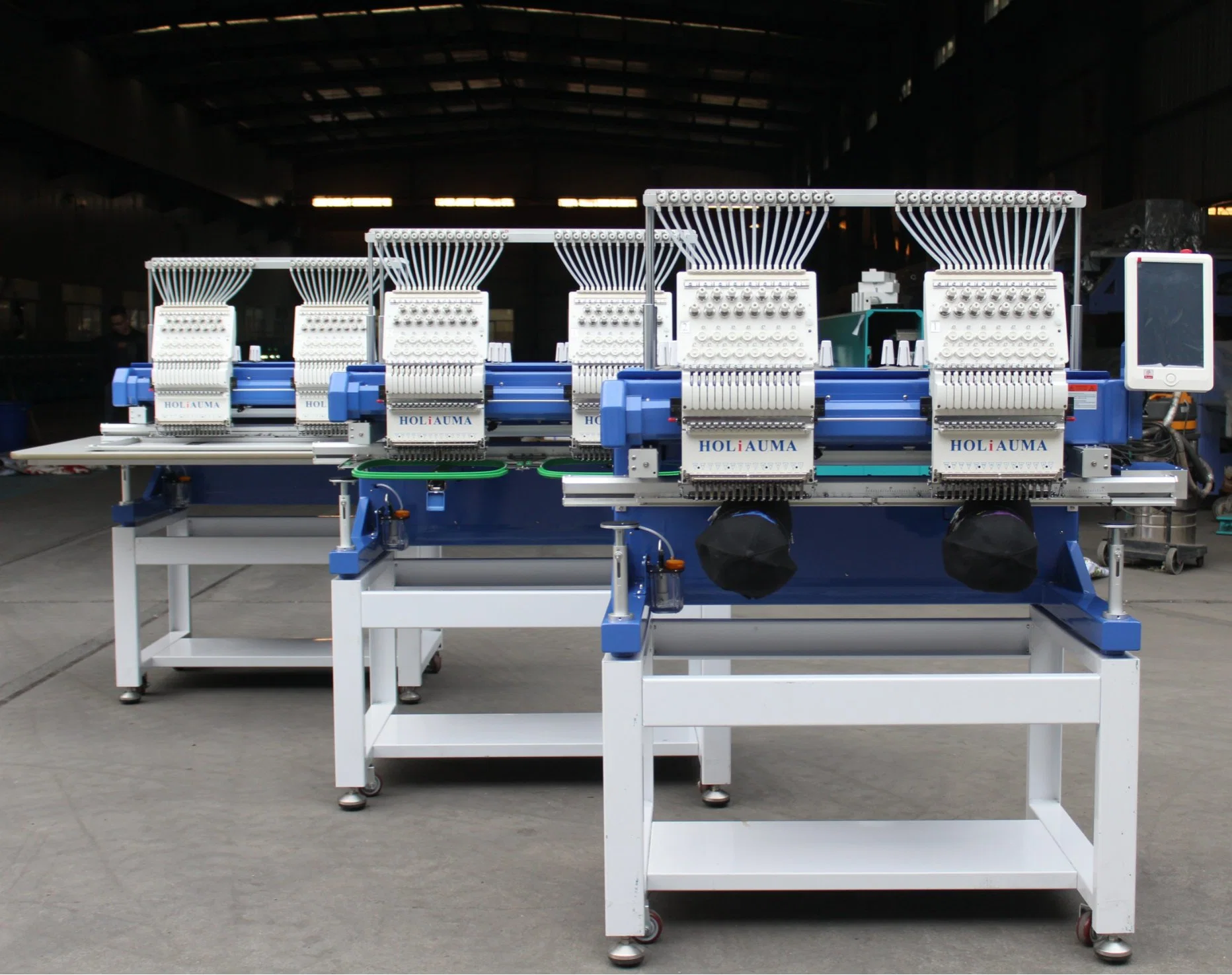 5 Years Quality Warranty! ! ! Swf Barudan 2 Head Embroidery Machine German for Sale Multi Function T-Shirt/Flat/Hat Devices