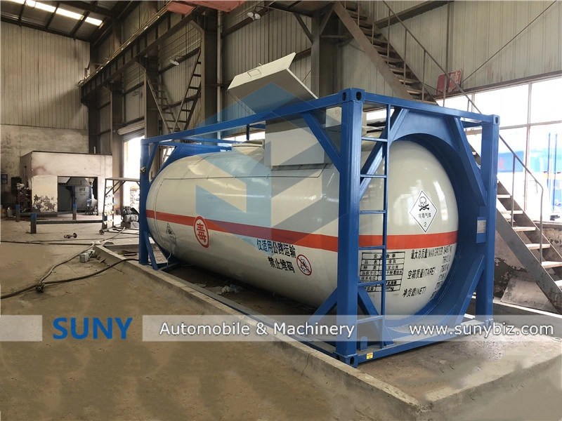 Good Quality 20FT 23.5m3 ISO LPG Tank Container Propane Factory