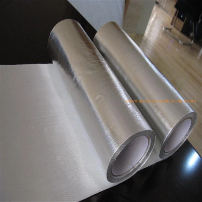 E Glass Fibre Glass / Fibreglass Woven Cloths Fabric with Coated Aluminium Foil