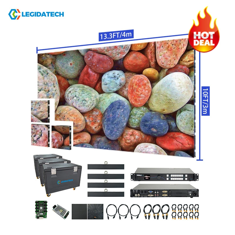 Legidatech LED Stage Background Party Event Hanging Auditorium Rental LED TV Video Display Panel