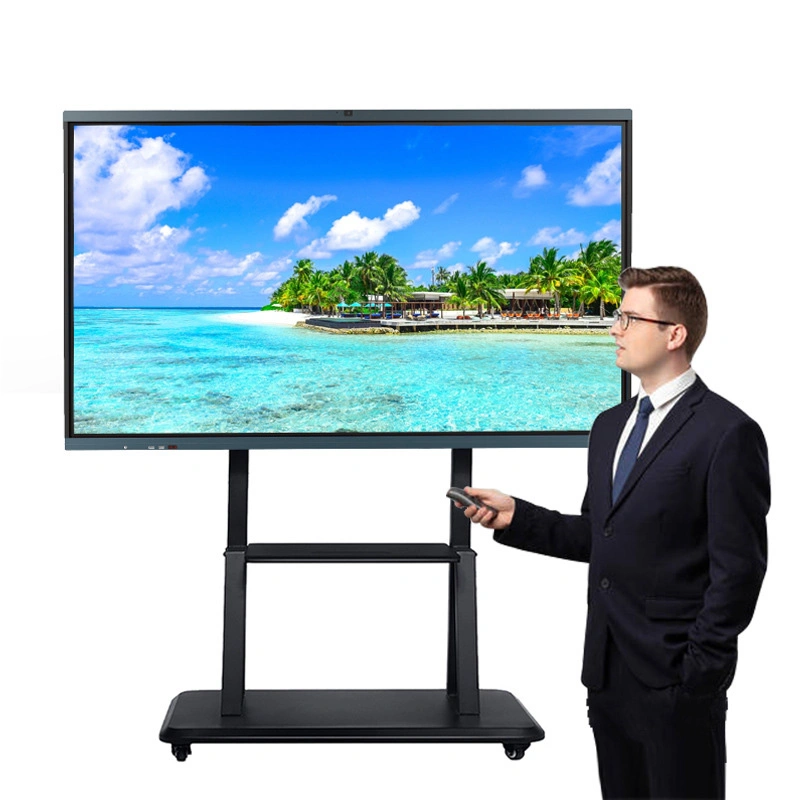 65 Inch Conference 4K Smart Board All in One Interactive Flat Panel Touch Smart Interactive Whiteboard