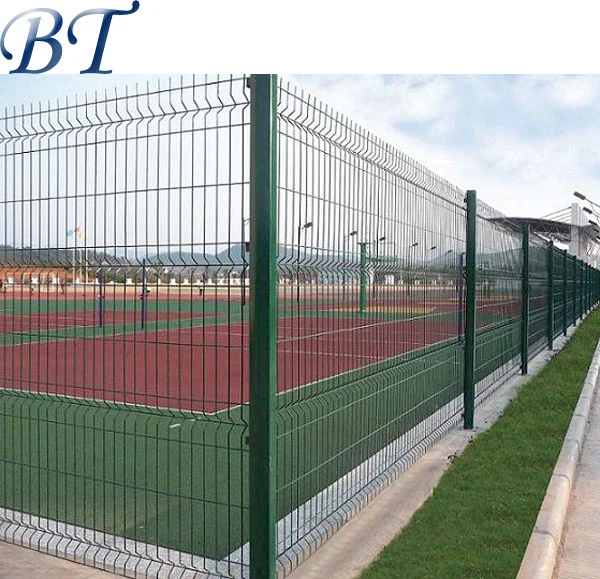 High quality/High cost performance  PVC Coated 3D Garden Fence Panels