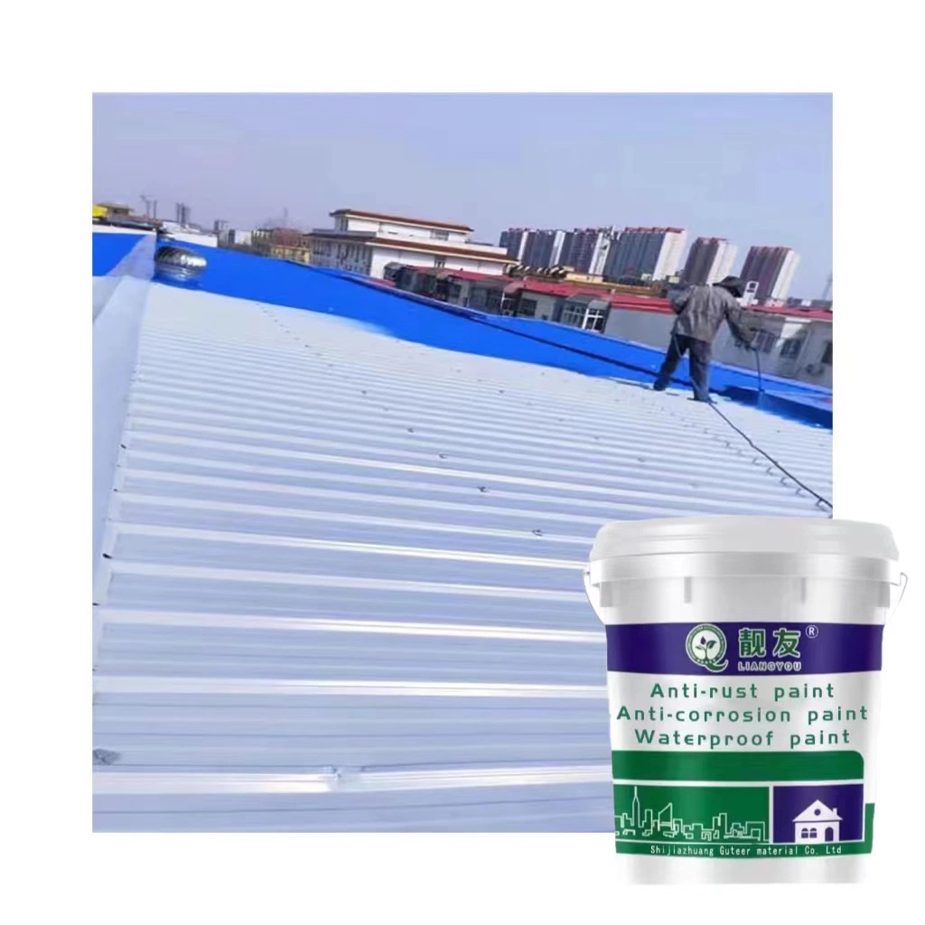 Highly Weatherable Industrial Waterborne Paints for Steel Structures with Metal Surfaces 20kg