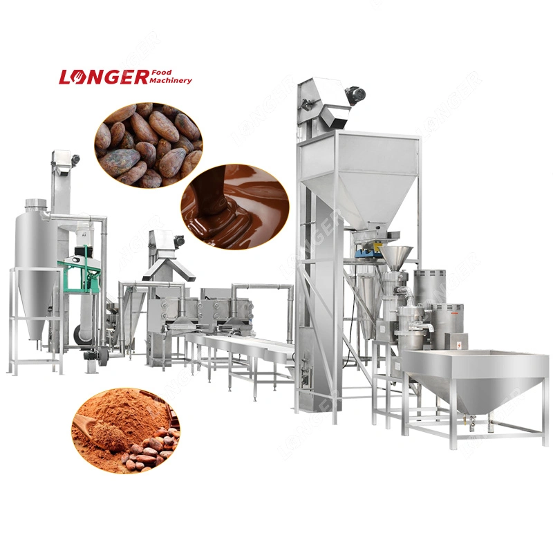 High Quality Cacao Bean Grinder Cocoa Butter Making Machine