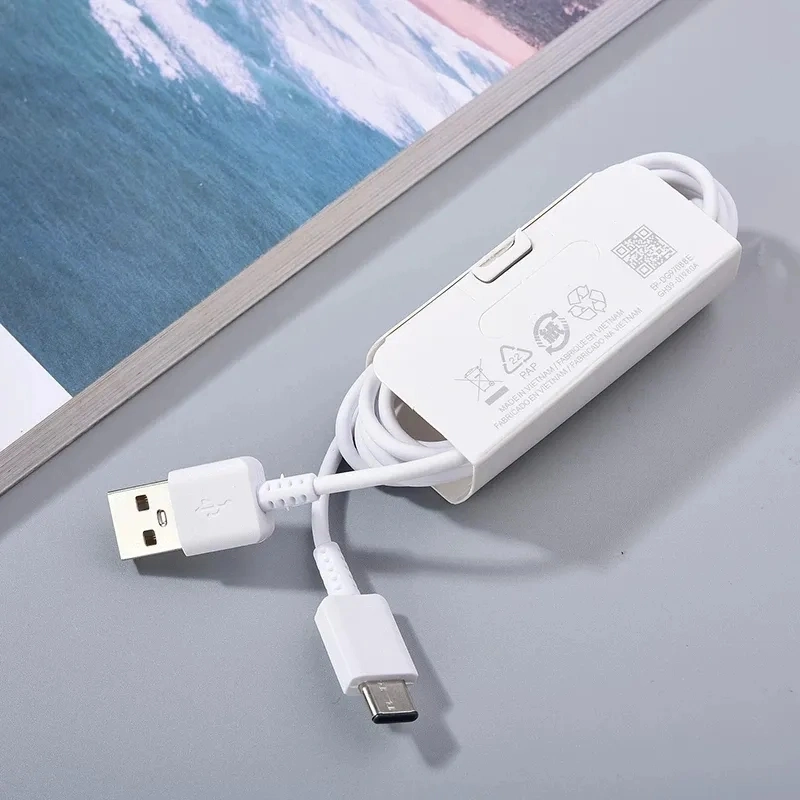 كبل USB C من النوع C للشحن السريع S10 عالي الجودة كبل الهاتف لكبل بيانات شاحن Samsung