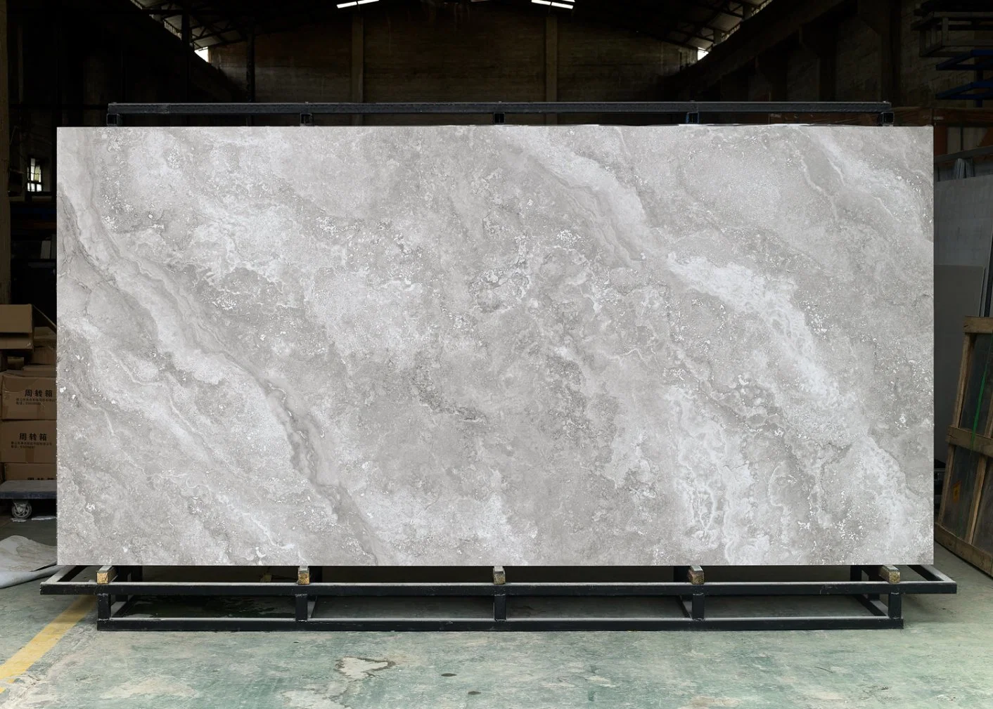 Large Format Marble Porcelain Slab Sintered Stone Quartz Countertop