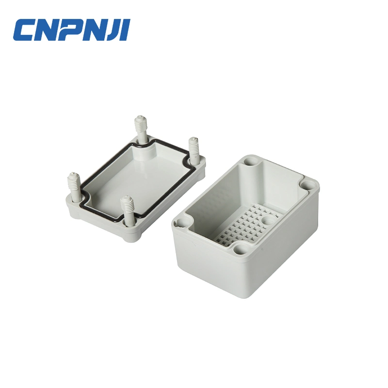 IP67 Caja de conexiones de plástico 125*175*75mm ABS o PC IP66 OEM Caja impermeable Gris o tapa transparente