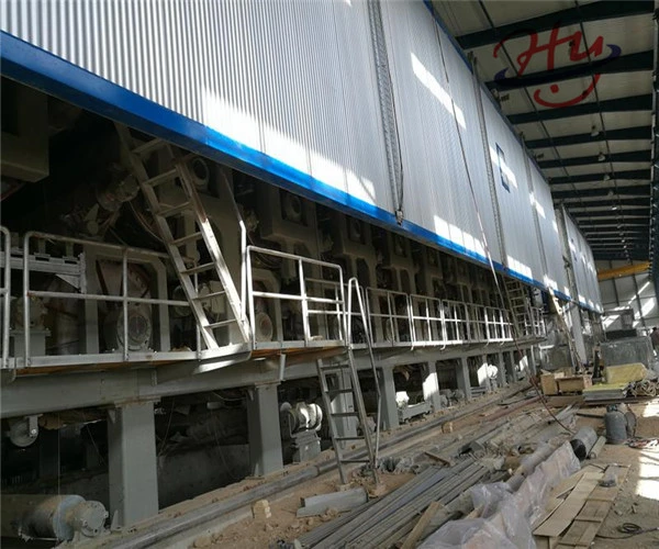 Customized Automatic White Top Coated Fluting Testliner Paper Machine with Good Price