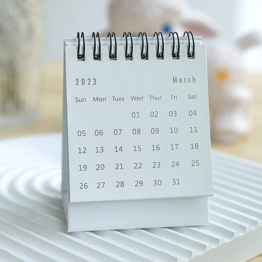 Kleiner Tischkalender Mini Tageskalender