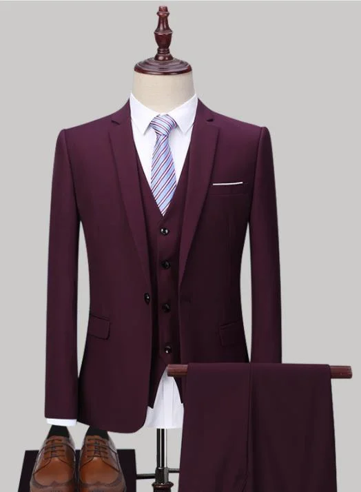 Low Price Wholesale/Supplier Various Colors Are Available 2021 Fashion Formal Suit/Goods in Stock High-Quality Fabric Formal Suit for Office Wedding & Party Wear