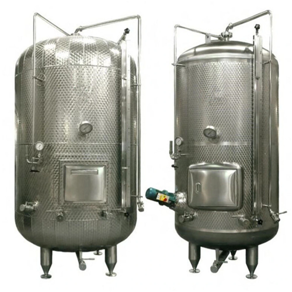 304 316 Stainless Steel Big Pressure Mixing Container for Food Industry