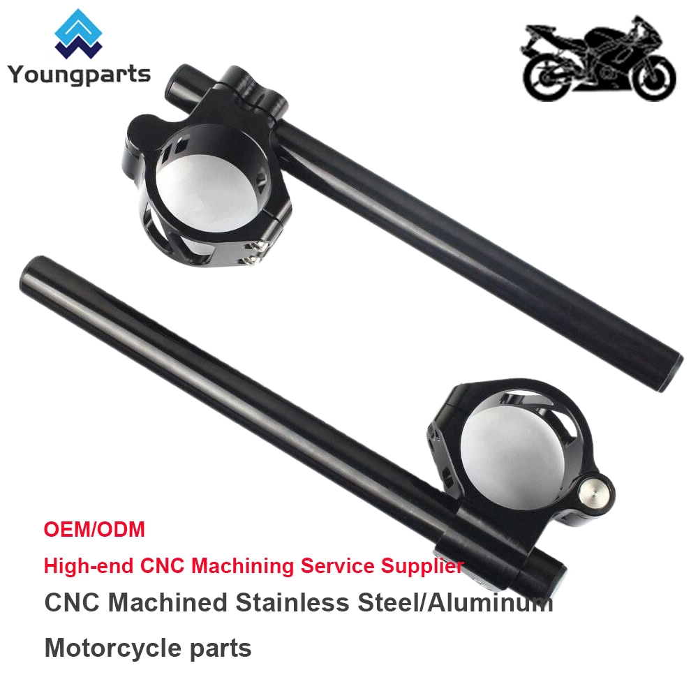 Upgrade Your Motorcycle with CNC Aluminum Handle Bar Brace Clamp From Youngparts