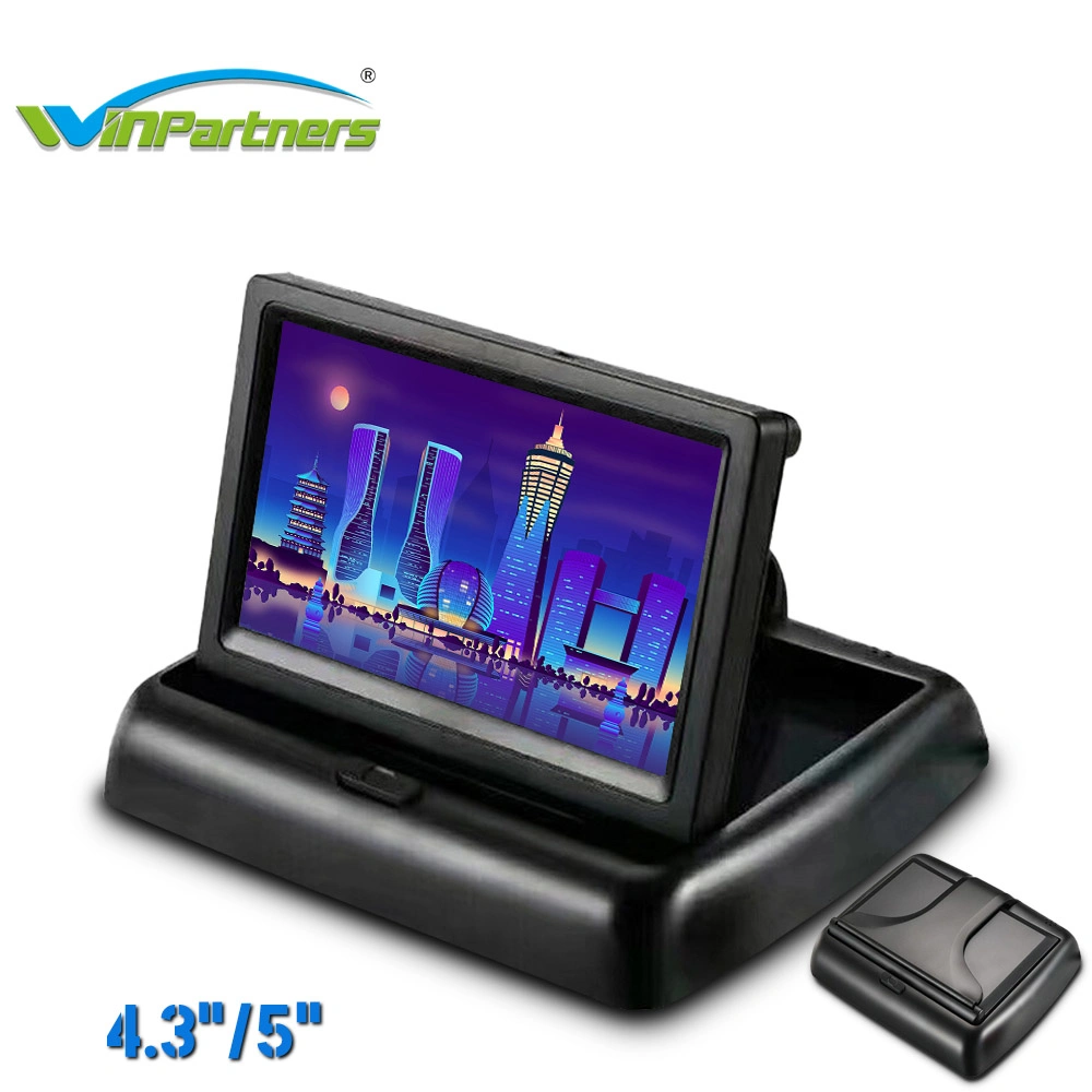 Moniteur LCD auto, 4.3Inch, 5pouces, moniteur LCD TFT de voiture