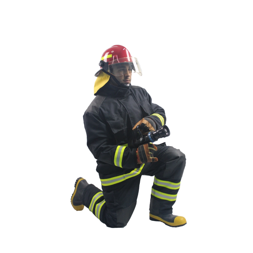 Factory Supply En469 4 Layers Nomex Fire Fighter Fireman Suits Ropa De Bombero