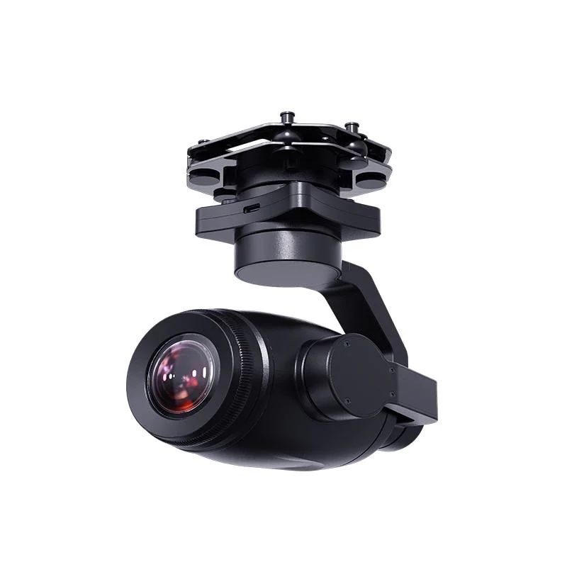 Zr30 Gimbal de Rastreamento Ai de Velocidade Variável 4K HD com Zoom Híbrido de 180X, Câmera de 3 Eixos IP/HDMI para UAV.