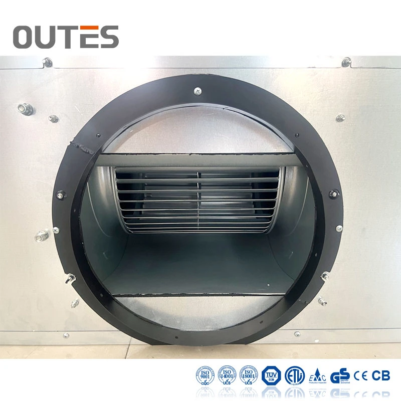 Cooling Ventilation / Heating Concealed Duct Fan Coil Water Chilled Certral Air Conditioner