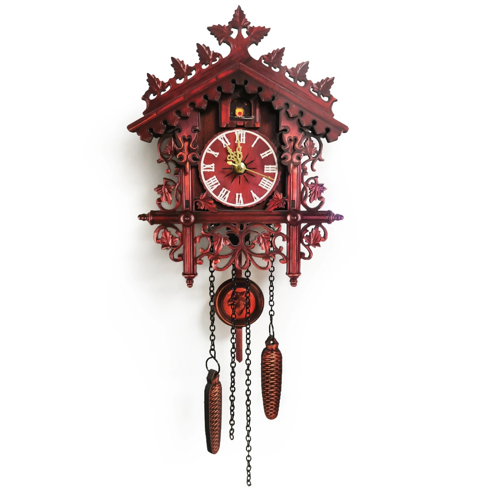 Wholesale/Suppliers Wooden Watch Box Cuckoo Wall Clock Home Decor