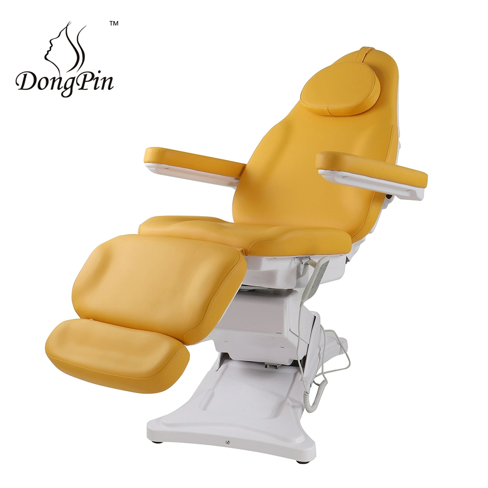 D'inclinaison de beauté spa salon cosmétique lit électrique Fauteuil inclinable réglable en hauteur chaise faciale