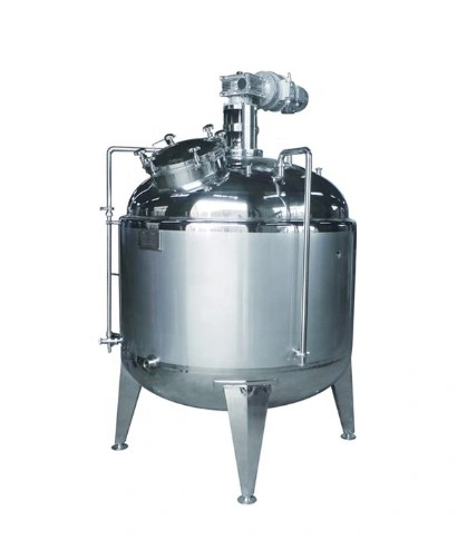 Stainless Steel Steam Heating Tomato Paste Mix Tank with Agitator