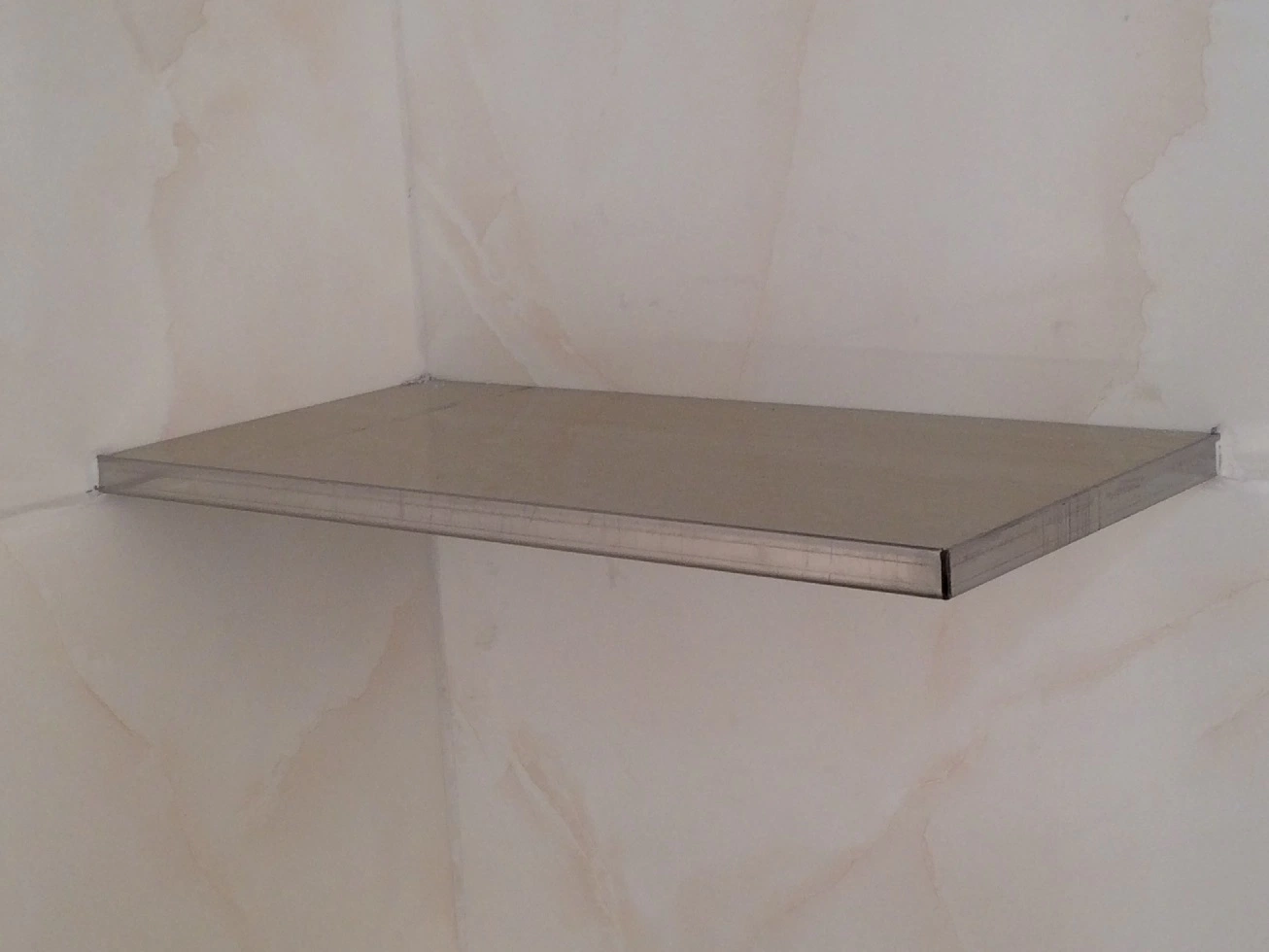 Wall Mounted 304 Stainless Steel Bathroom Triangular Shower Shelf