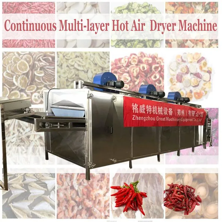 Low Consumption Julienne Kohlrabi Beet Bitter Gourd Prickly Ash Dryer Drying Machine