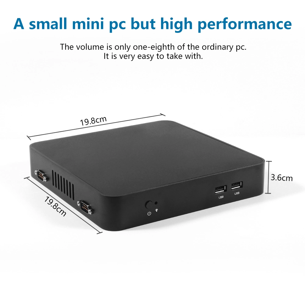 Windows10 Mini Pocket PC Intel Z8350 (Quad-Core) 8GB RAM 256GB with Fan Mini PC 2.4G+5g with AC