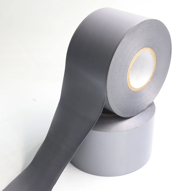 Wrap Underground Pipe Wrapping 50 mm Joint Insulation Gray PVC Duct Tape