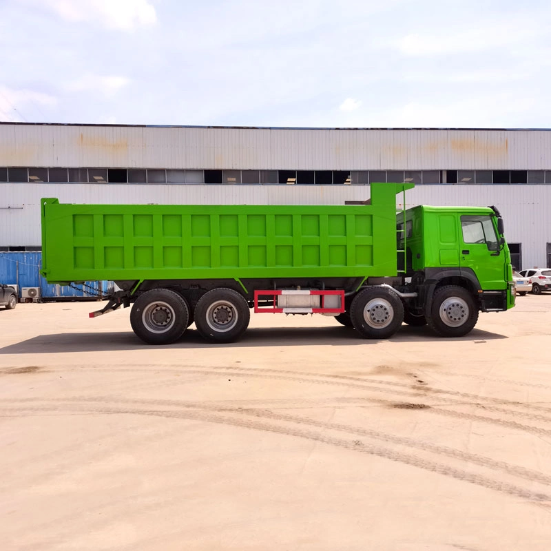 Camion benne d'occasion HOWO 8X4 6X4 avec 10 roues et 12 roues