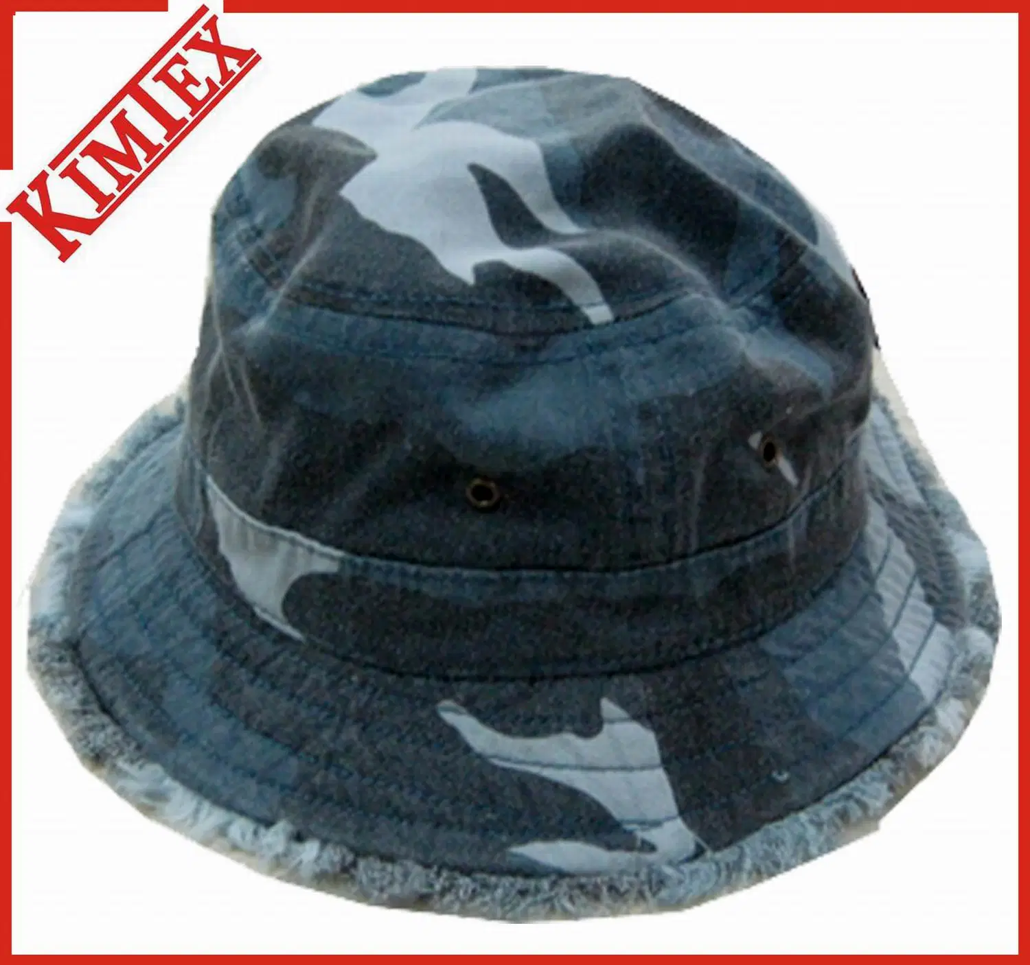 100% Cotton Camo Fishing Bucket Cap