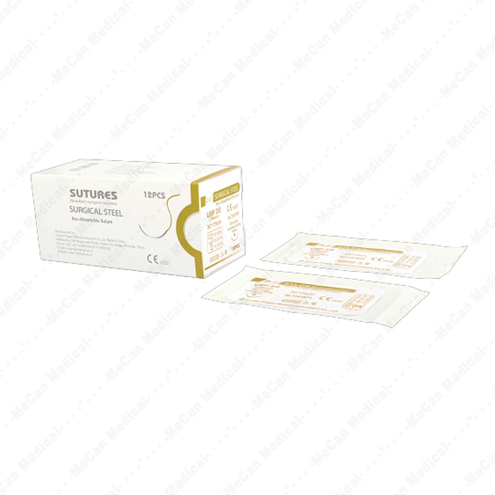 Factory Price Customizable Natural Silk Mecan Ophthalmic Polyglactin 910 Suture Surgical Sutures