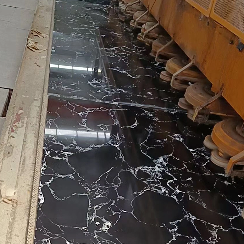 Black Portoro/Artificial Marble Slab/Engineer Stone/Tile/Synthetic for Building Materials/Wall/Floor/Project/Construction/Worktop/Vanity Top/Bathroom Price