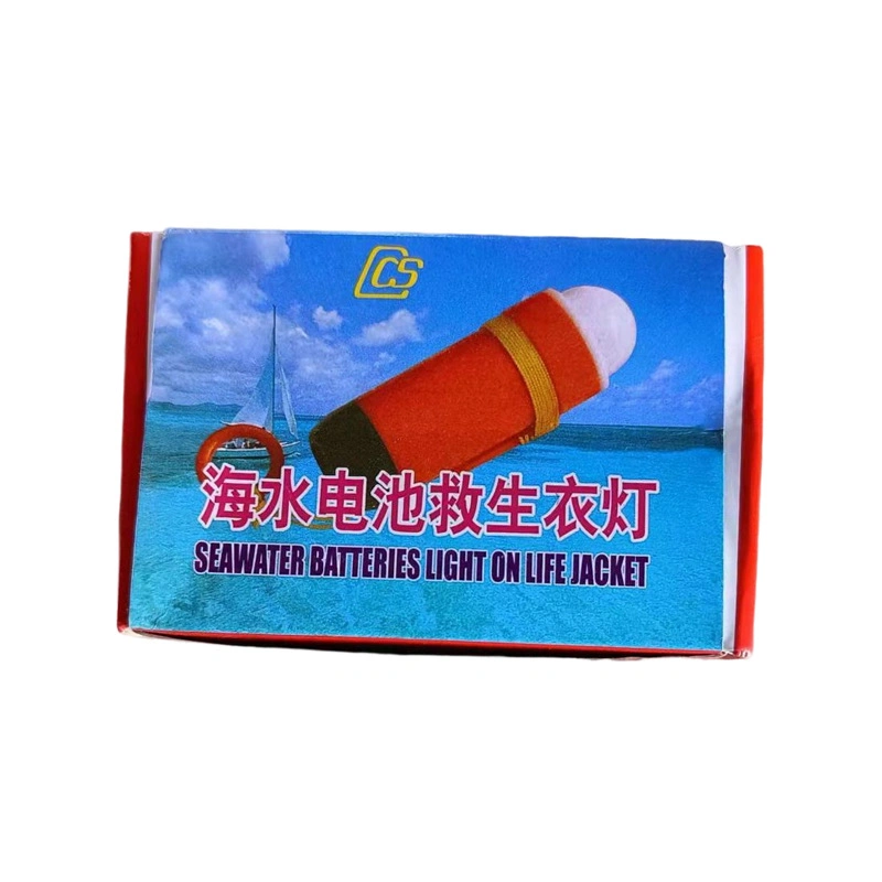 Marine Lifesaving Solas Seawater Cell LED Lifejacket Lights