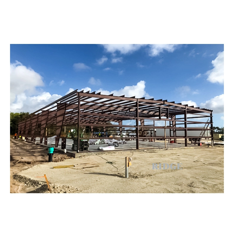 Pre-Fabricated Metal Commercial Steel Fabrication Frame Structure Design Office