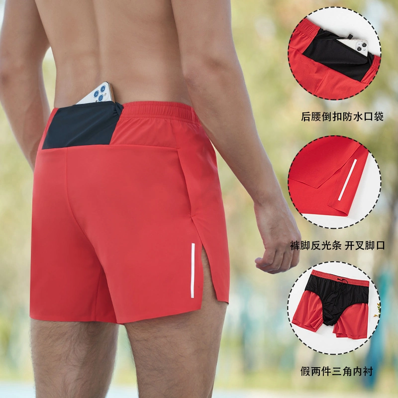 Pantalón corto de running de entrenamiento deportivo de entrenamiento deportivo de entrenamiento para hombre