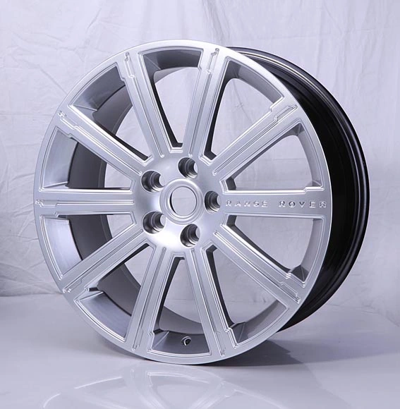 5 Holes Gun Metal Car Alloy Rim Replica Wheel