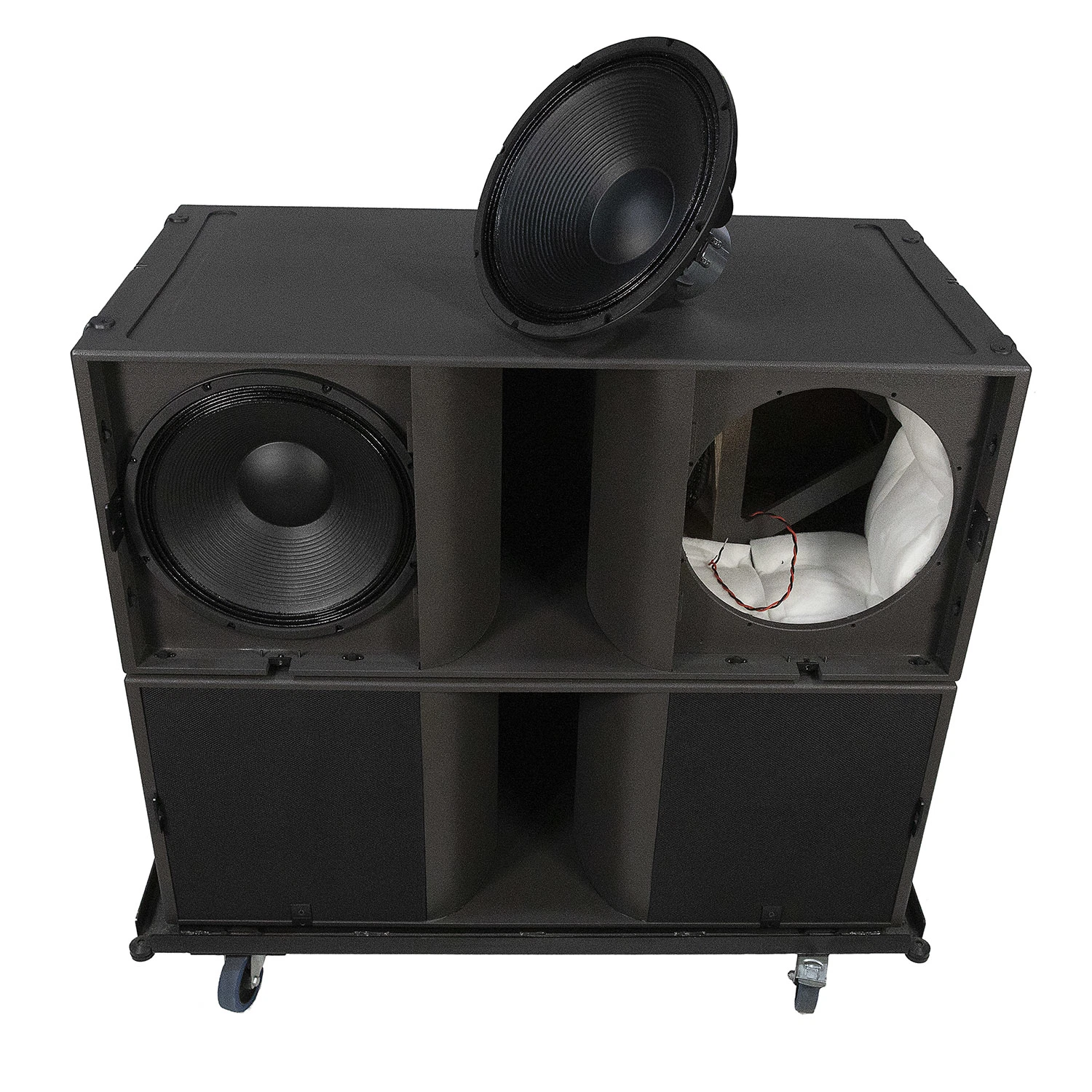 Ka28 Neodym-Treiber, Zweifacher 18-Zoll-Subwoofer, Passiver Lautsprecher