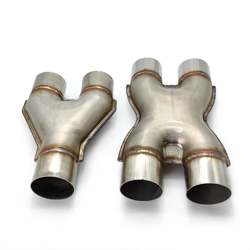 High Performance Ss201/409 Exhaust Pipe 2" Car Exhaust X Pipe for Cars