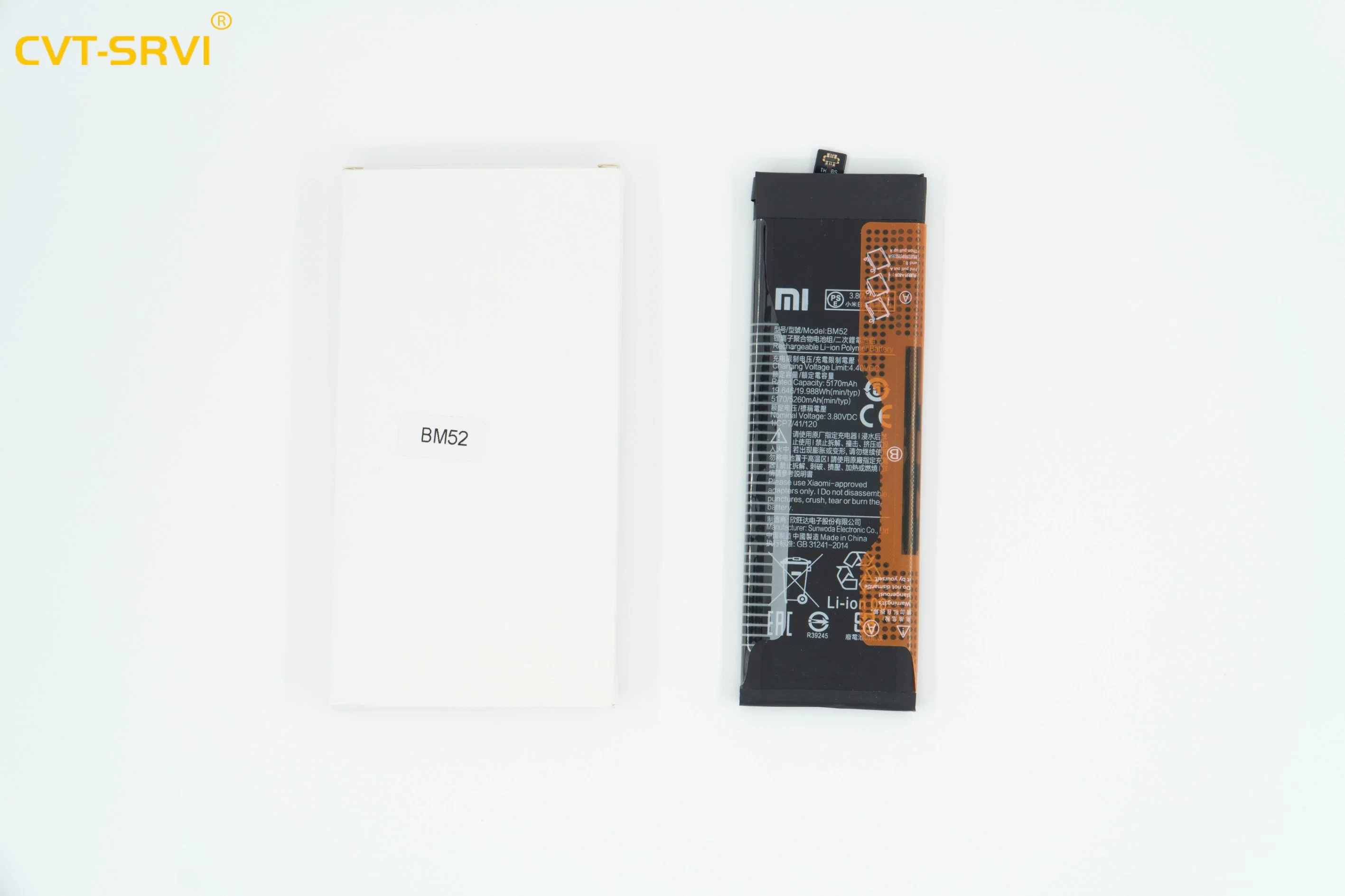 Best Quality Xiaomi Bm52 Mobile Phone Accessories Original Replacement Export Mobile Phone Battery