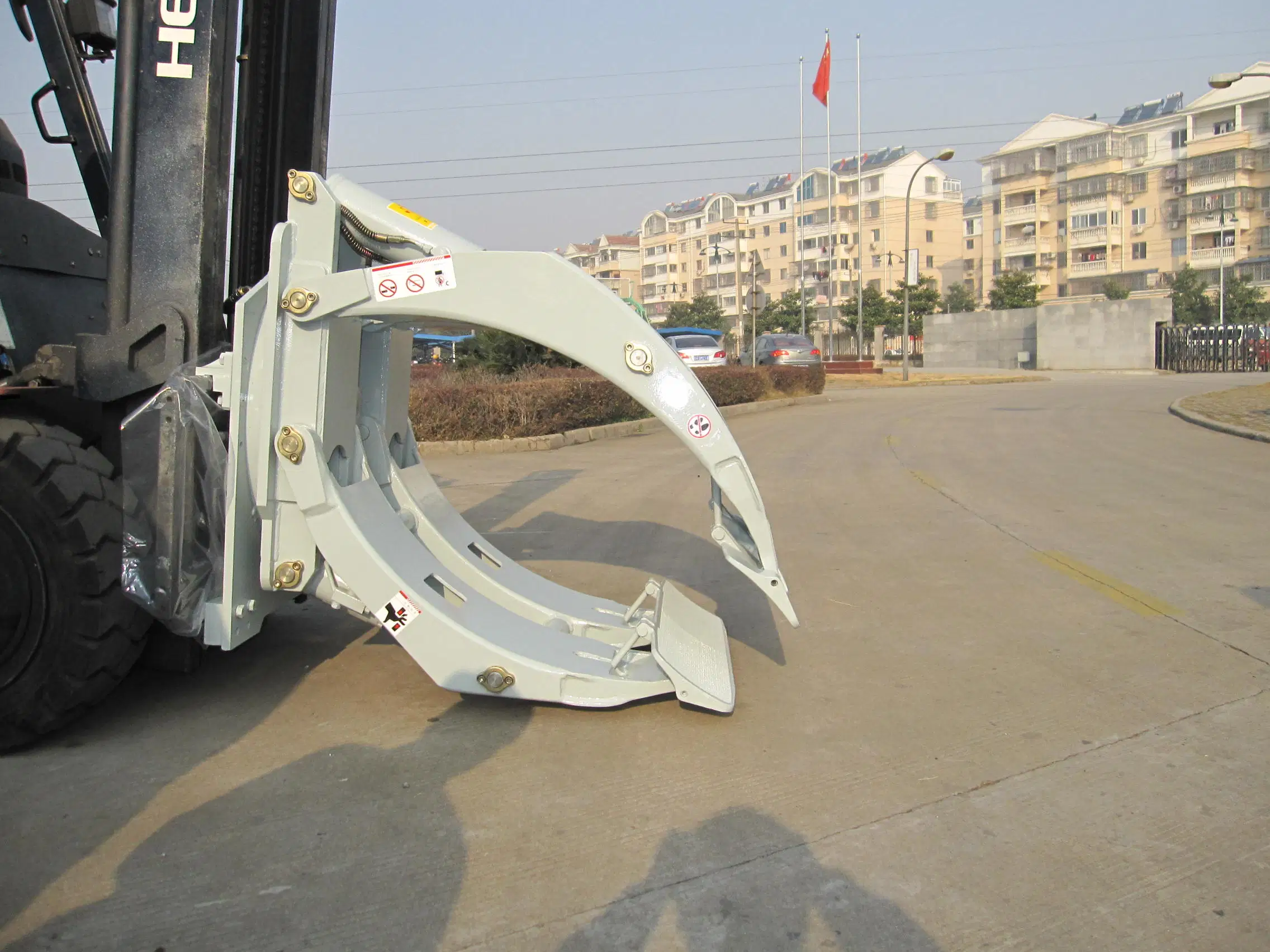 Heli Forklift Parts Attachment 2t Paper Roll Clamp with 360 Degree Rotation