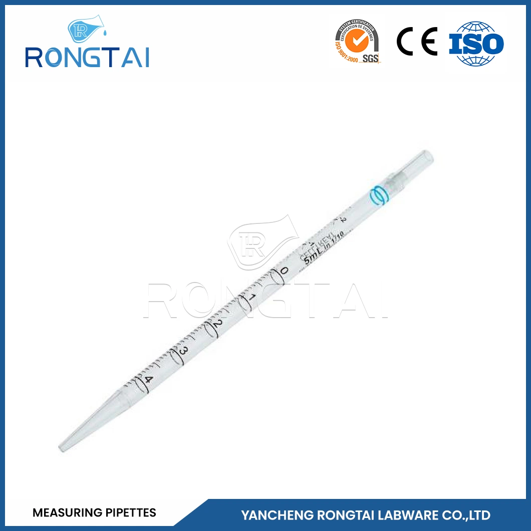 Rongtai Measuring Pipettes Manufacturers Glass Measuring Pipette China Graduated Pipette