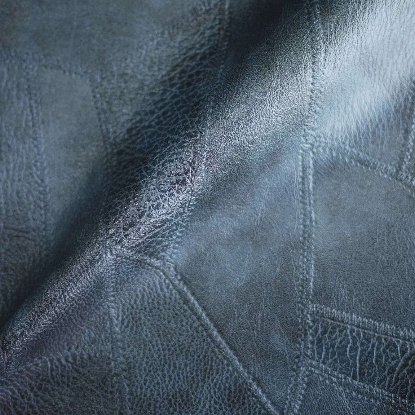 Eco-Friendly New Custom Textiles Embossed Artificial Leather Fabrics Products Faux Synthetic