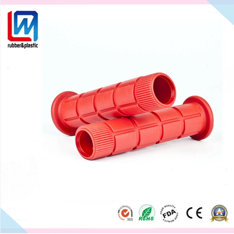 Custom Molded Rubber Grip Rubber Parts for Motorcycle, Bike