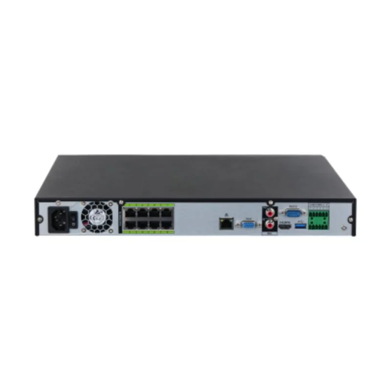 Dahua NVR NVR5208-8p-Ei 8 Channels 1u 8poe 2HDD Wizsense Network Video Recorder 8CH Ai NVR