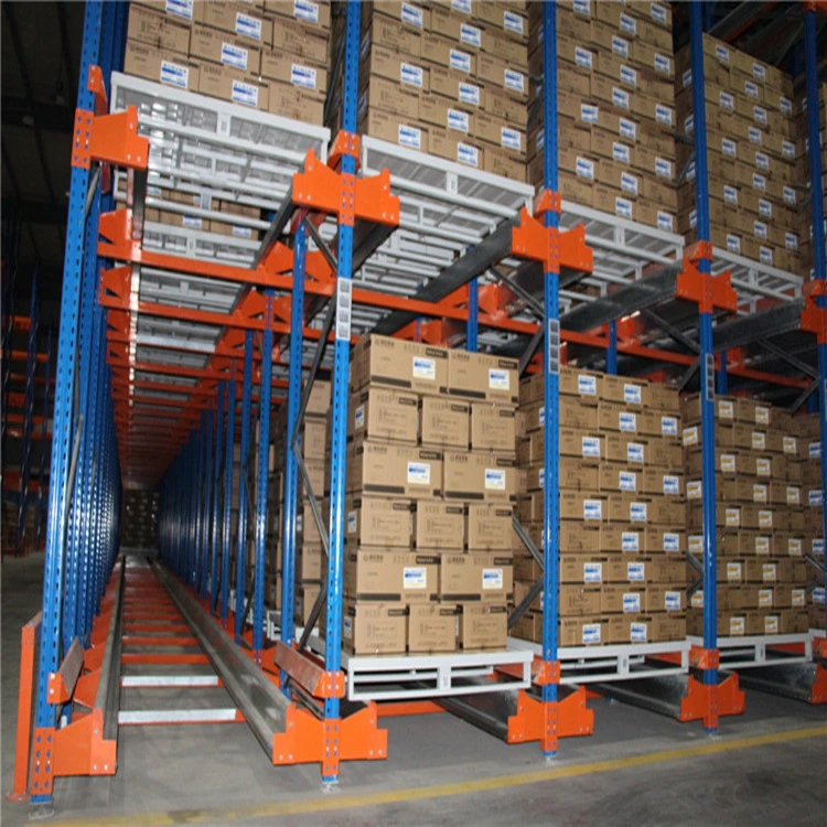 Système de stockage à haute densité Pallet Shuttle Auto Radio pour rack à palettes