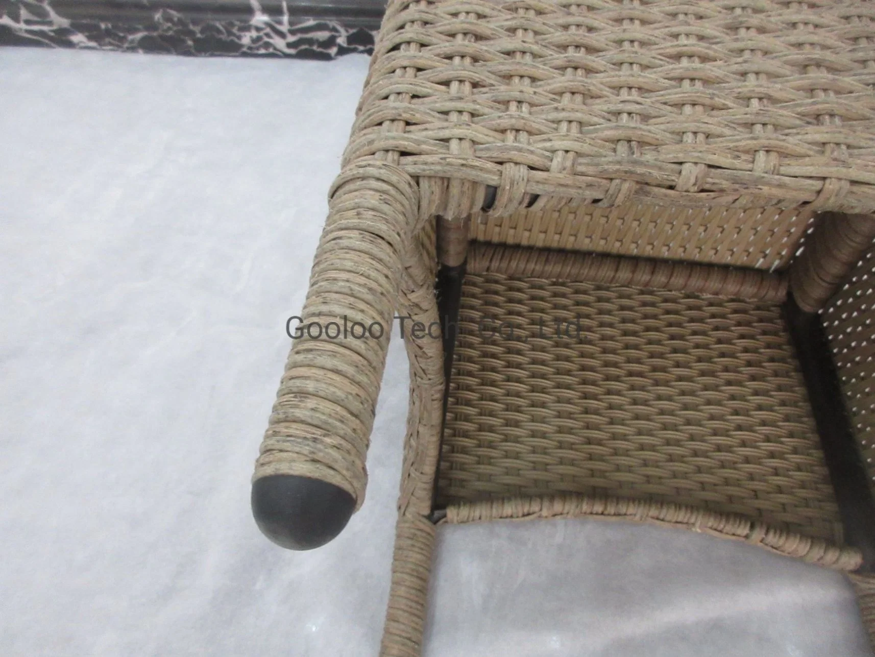 Outdoor Tisch Sets hochwertiger PE Rattan Wicker Esstisch